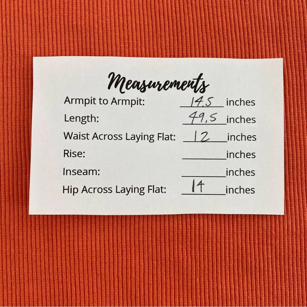 NWT Missguided Cut Out Long Sleeve Rib Bodycon Midi Dress Orange 2 - Picture 16 of 16